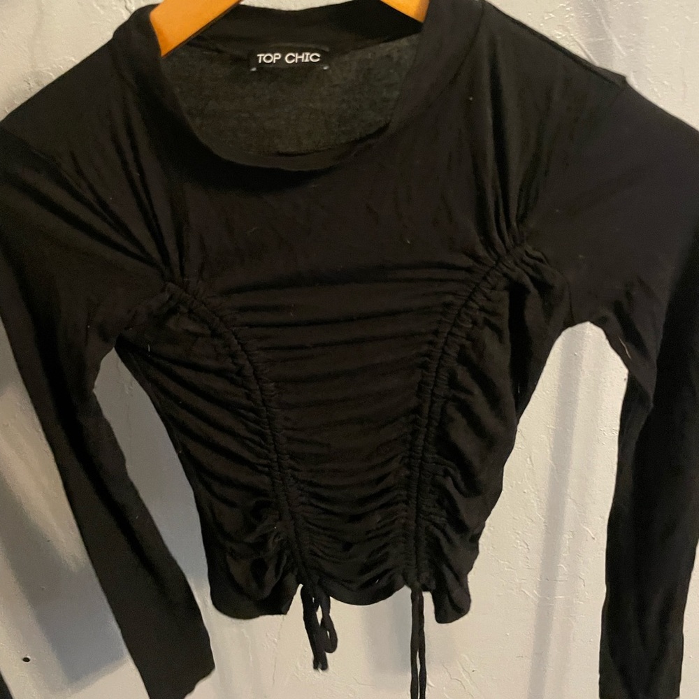CONTOUR CINCH BLACK LONG SLEEVE